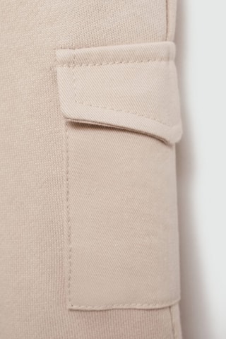 Jogging cargo coton - Sable