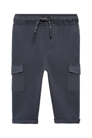 Jogging cargo coton - Anthracite