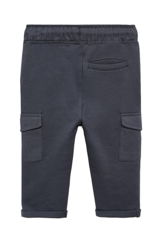 Jogging cargo coton - Anthracite