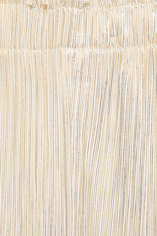 Pantalon droit plissé - Doré