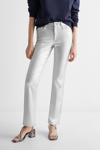 Pantalon métallisé - Argenté