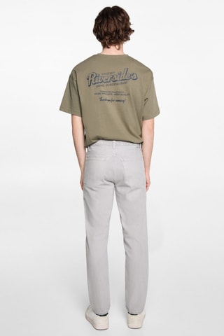 Pantalon regular-fit coton - Gris