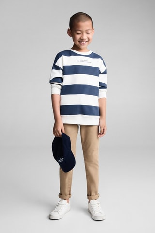 Pantalon taille élastique - Sable