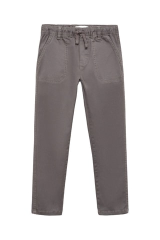 Pantalon taille élastique - Anthracite