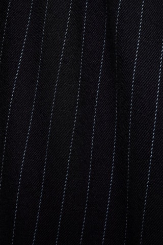 Pantalon droit à rayures - Bleu marine