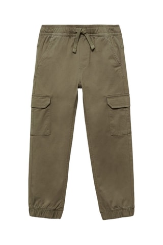 Pantalon jogger cargo - Kaki