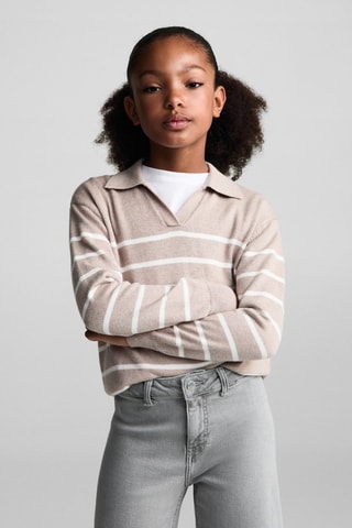 Jupe-culotte jean bas effiloché - Gris