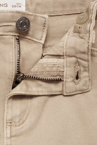 Pantalon droit coton - Beige