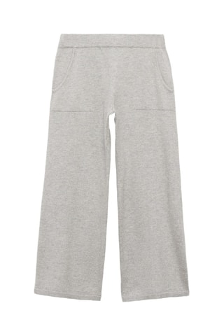 Jupe-culotte maille - Gris chiné