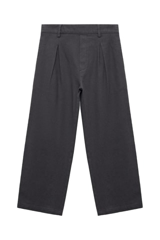 Pantalon à pinces - Anthracite
