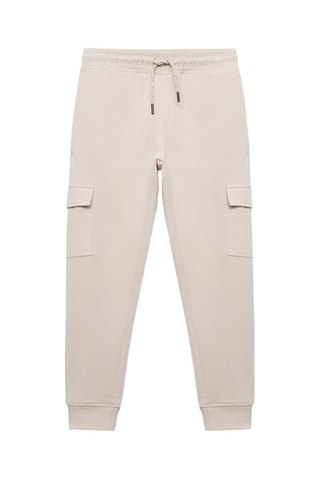 Pantalon jogger cargo - Sable