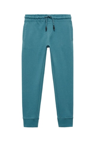 Pantalon jogger coton - Bleu de Prusse
