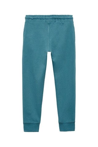 Pantalon jogger coton - Bleu de Prusse