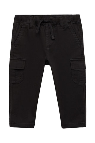 Pantalon jogger cargo - Noir