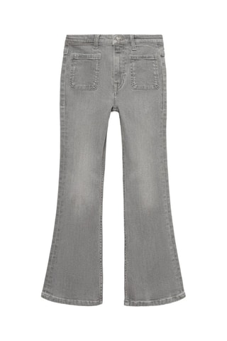 Jean flare poches - Gris