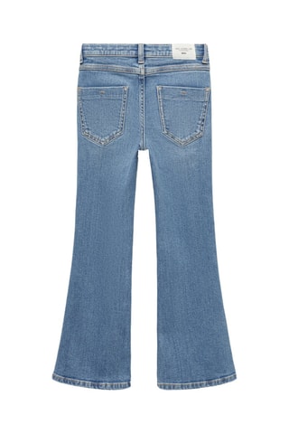 Jean flare poches - Bleu