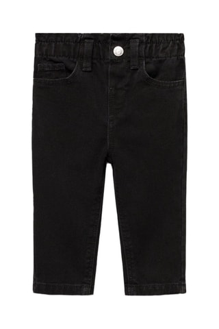 Jean paperbag - Noir