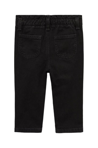 Jean paperbag - Noir