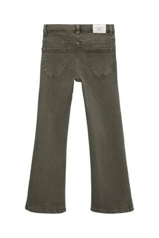 Jean flare ouvertures - Vert