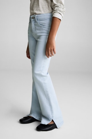 Jean flare ouvertures - Bleu clair