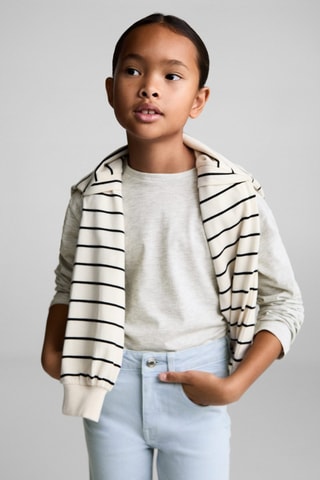 Jean flare ouvertures - Bleu clair