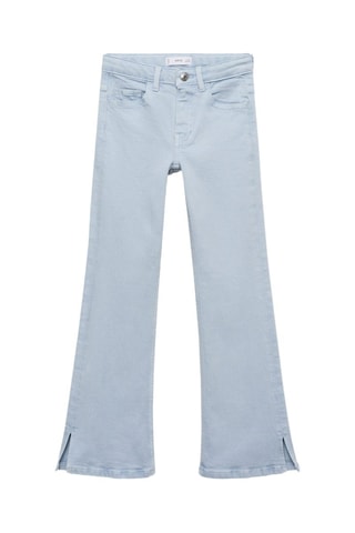 Jean flare ouvertures - Bleu clair