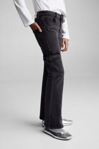 Jean cargo - Anthracite