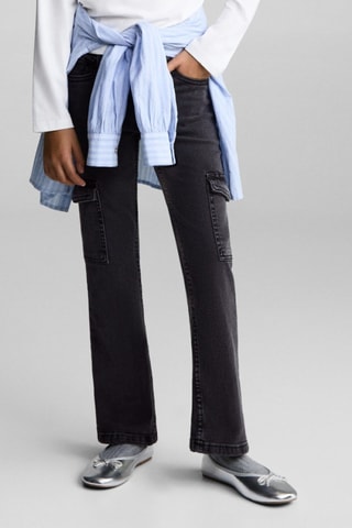 Jean cargo - Anthracite