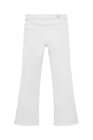 Jean flare ouverture - Blanc
