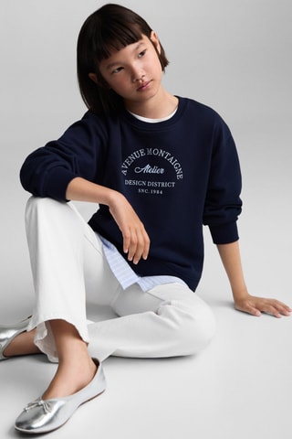 Jean flare ouverture - Blanc