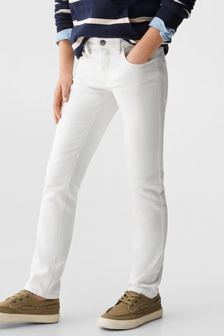 Jean slim-fit - Blanc