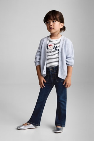 Jean flare - Bleu marine