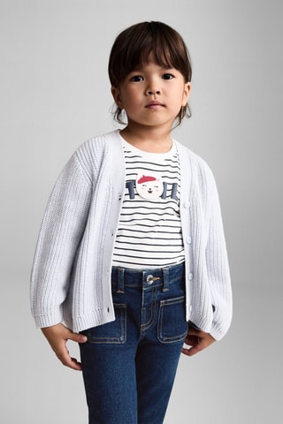 Jean flare - Bleu marine