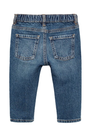 Jean taille élastique - Bleu