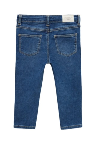 Jean skinny coton - Bleu marine