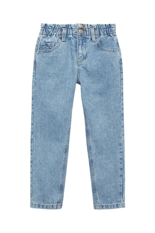 Jean paperbag - Bleu