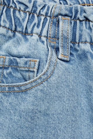 Jean paperbag - Bleu