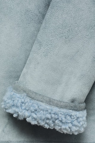 Manteau double face - Bleu