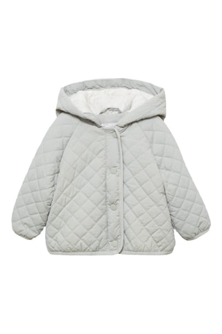 Anorak à capuche - Vert pastel