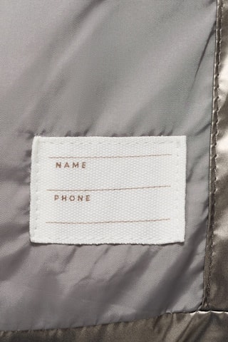 Anorak matelassé imperméable à losanges - Argenté