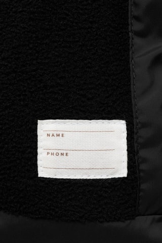 Anorak long matelassé - Noir