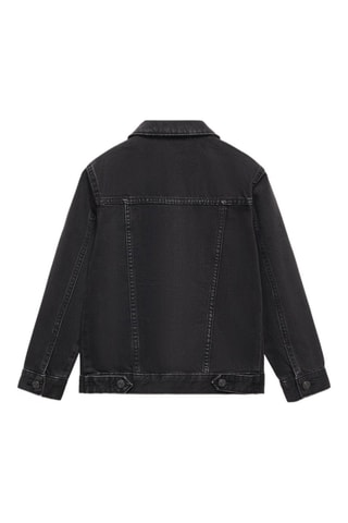 Veste jean poches - Noir