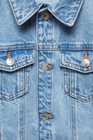 Veste jean poches  - Bleu