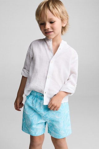 Maillot de bain imprimé - Ciel