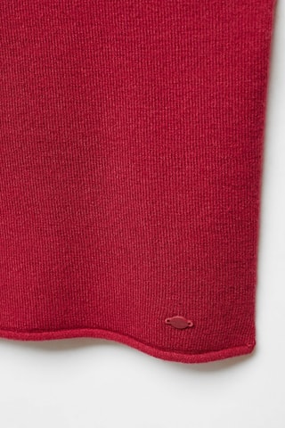 Top maille bretelles - Grenat