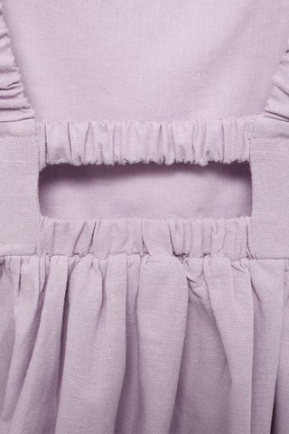 Top bretelles lin - Mauve