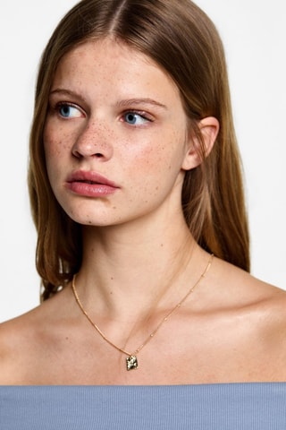 Top maille côtelée épaules dénudées - Bleu ciel