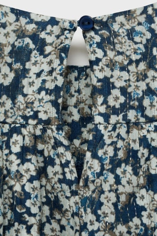 Robe à fleurs - Vert