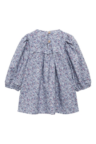 Robe à fleurs - Bleu