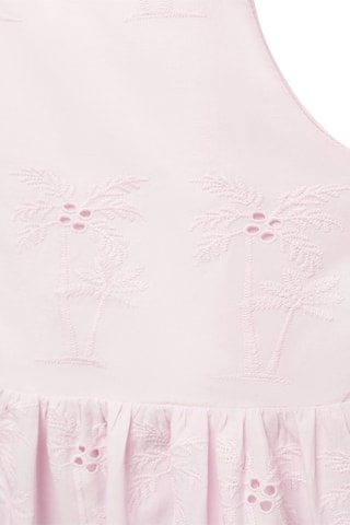 Robe broderie suisse - Mauve